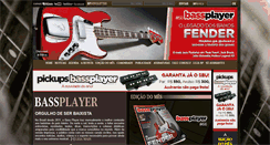 Desktop Screenshot of bassplayerbrasil.com.br