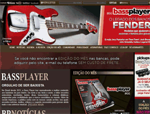 Tablet Screenshot of bassplayerbrasil.com.br